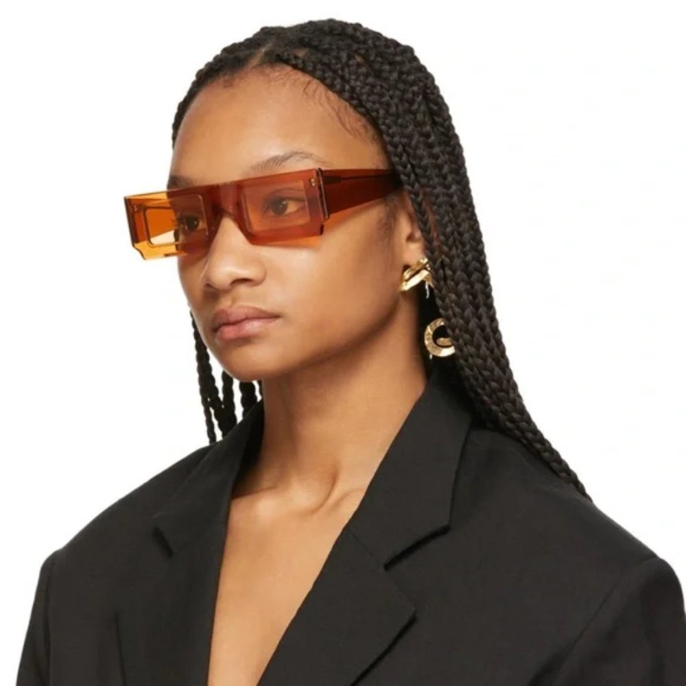 Jacquemus Orange 'Les Lunettes Soleil' Sunglasses